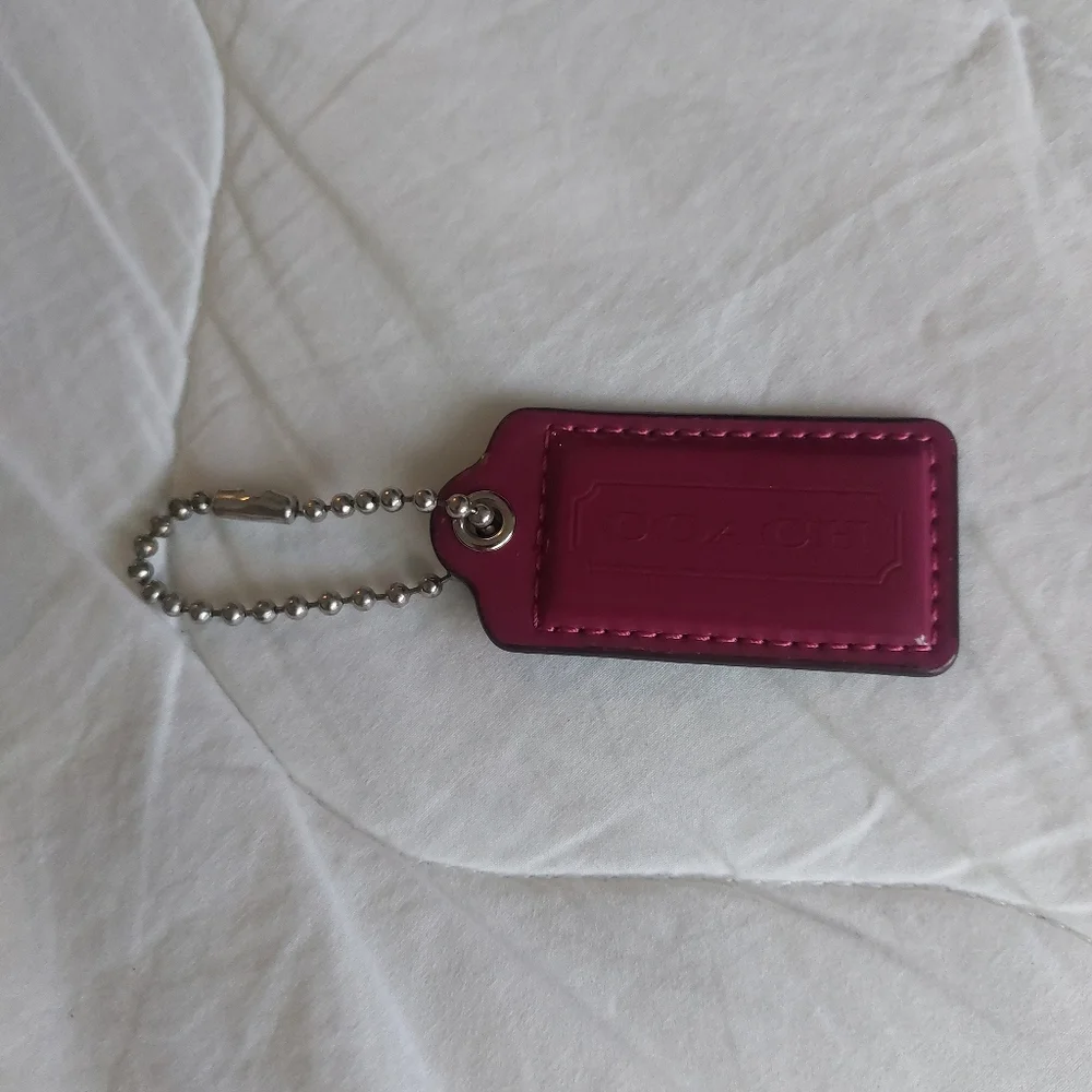 "Coach" Bag Decor Color: Red - Picture 4 of 5